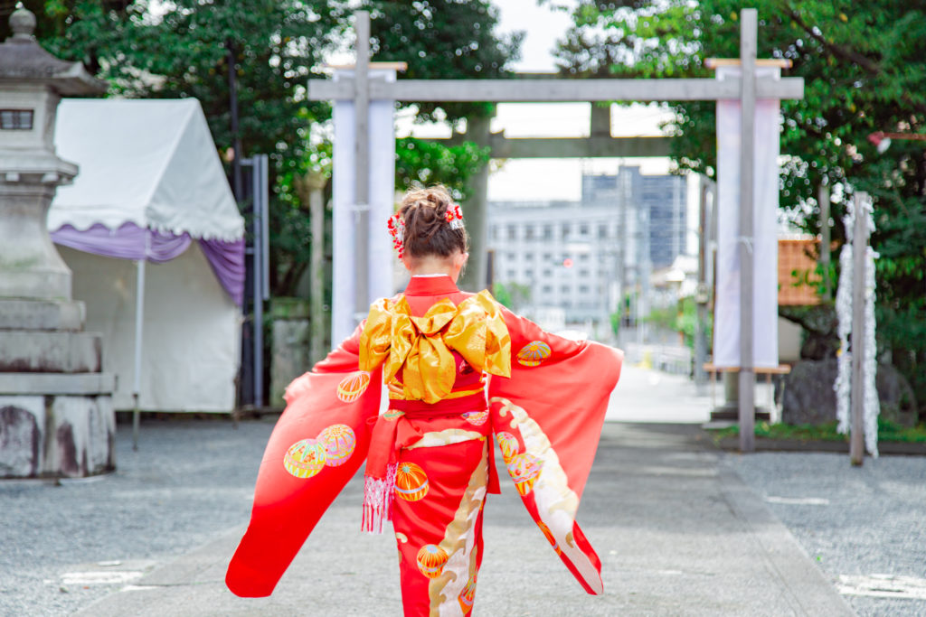 七五三撮影in富知六所浅間神社